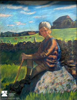 "La bergère du Crêt-du-Locle"